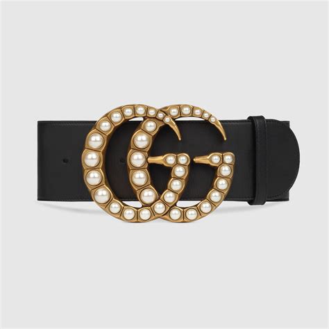 Gucci wide belt women